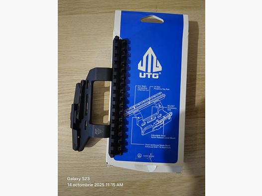 Leapers ACCU-SYNC AK Side Mount - Black