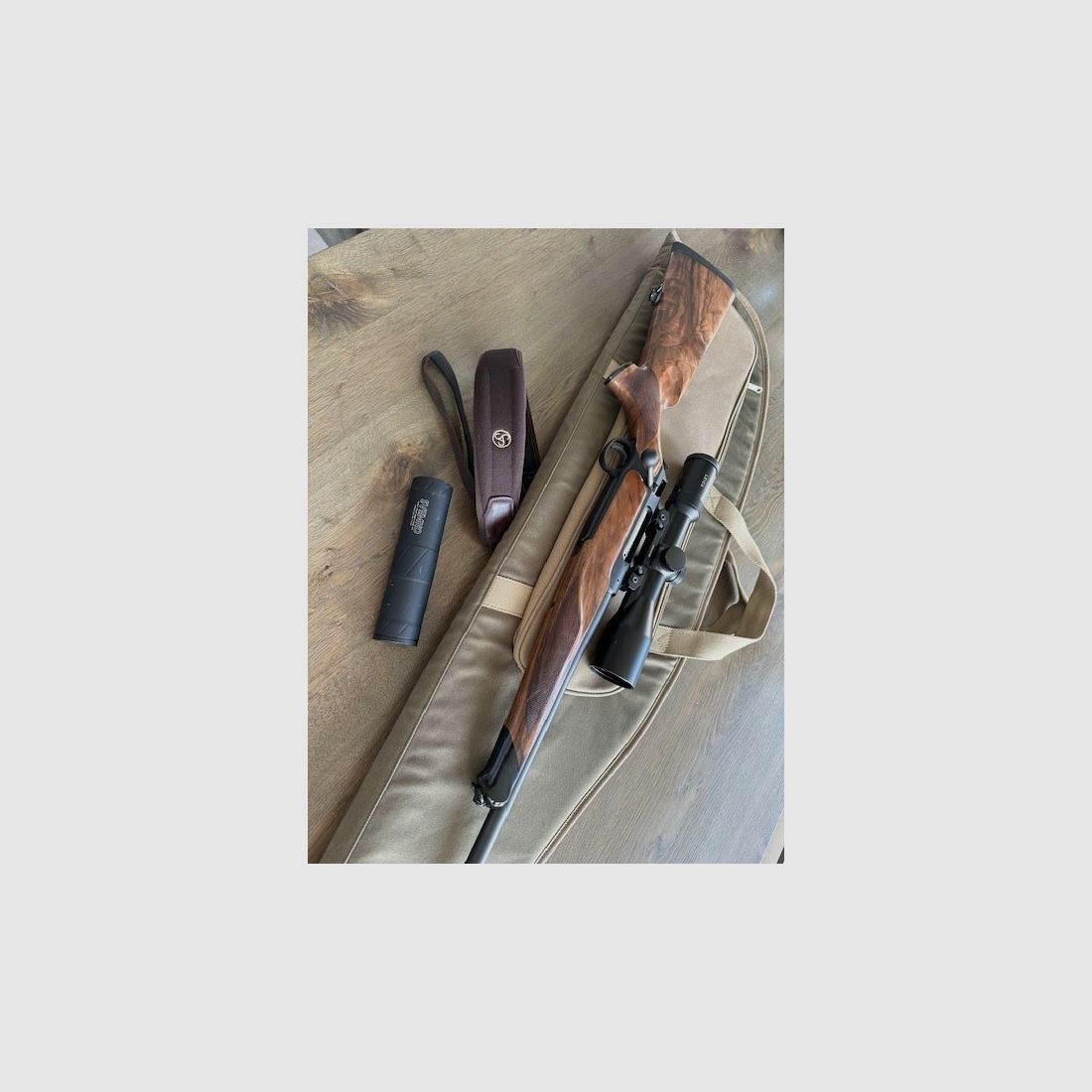 Sauer & Sohn 404 Elegance mit Leica Fortis 6