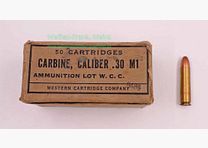Wester Cartridge Company, USA Rifle Cartridges .30 Carbine/M1