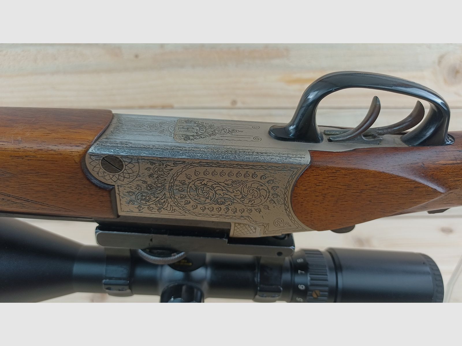Blaser Bockbüchsflinte, Kal. 7x57R; 16/70 *Handspanner & Dontop Optik*