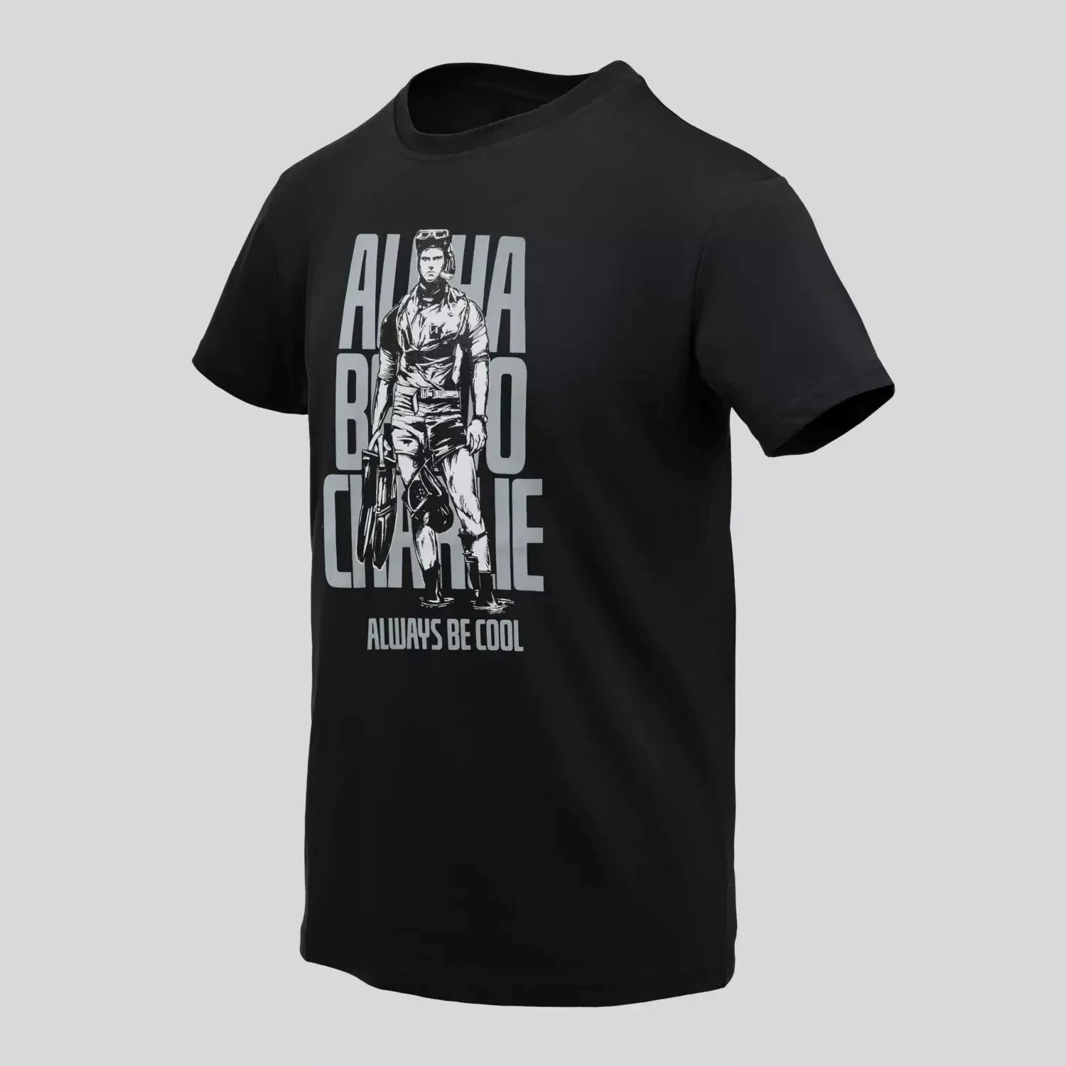 Helikon-Tex T-Shirt Alpha Bravo Charlie - Czarny / 3XL