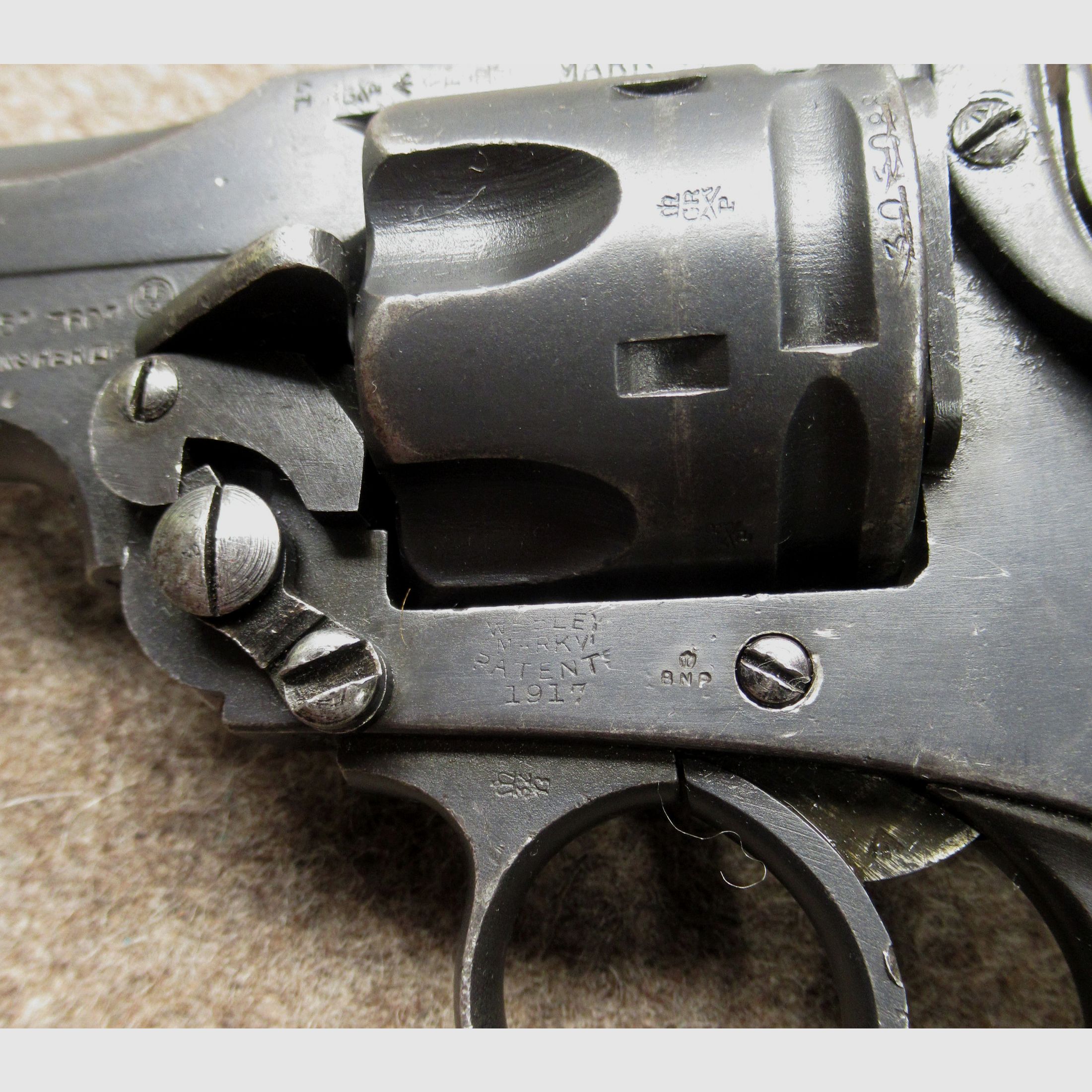 Revolver WEBLEY mod. Mk VI Kal. .455 webley, Bild 3 von 3