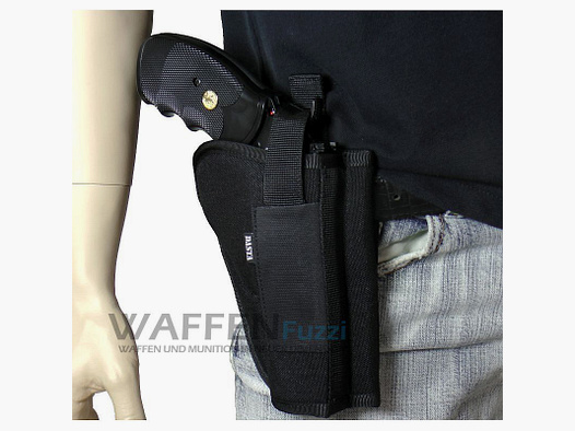 Gürtelholster für 4" Revolver RG99, ME38 Magnum, HW38, Colt Python 4" und mehr