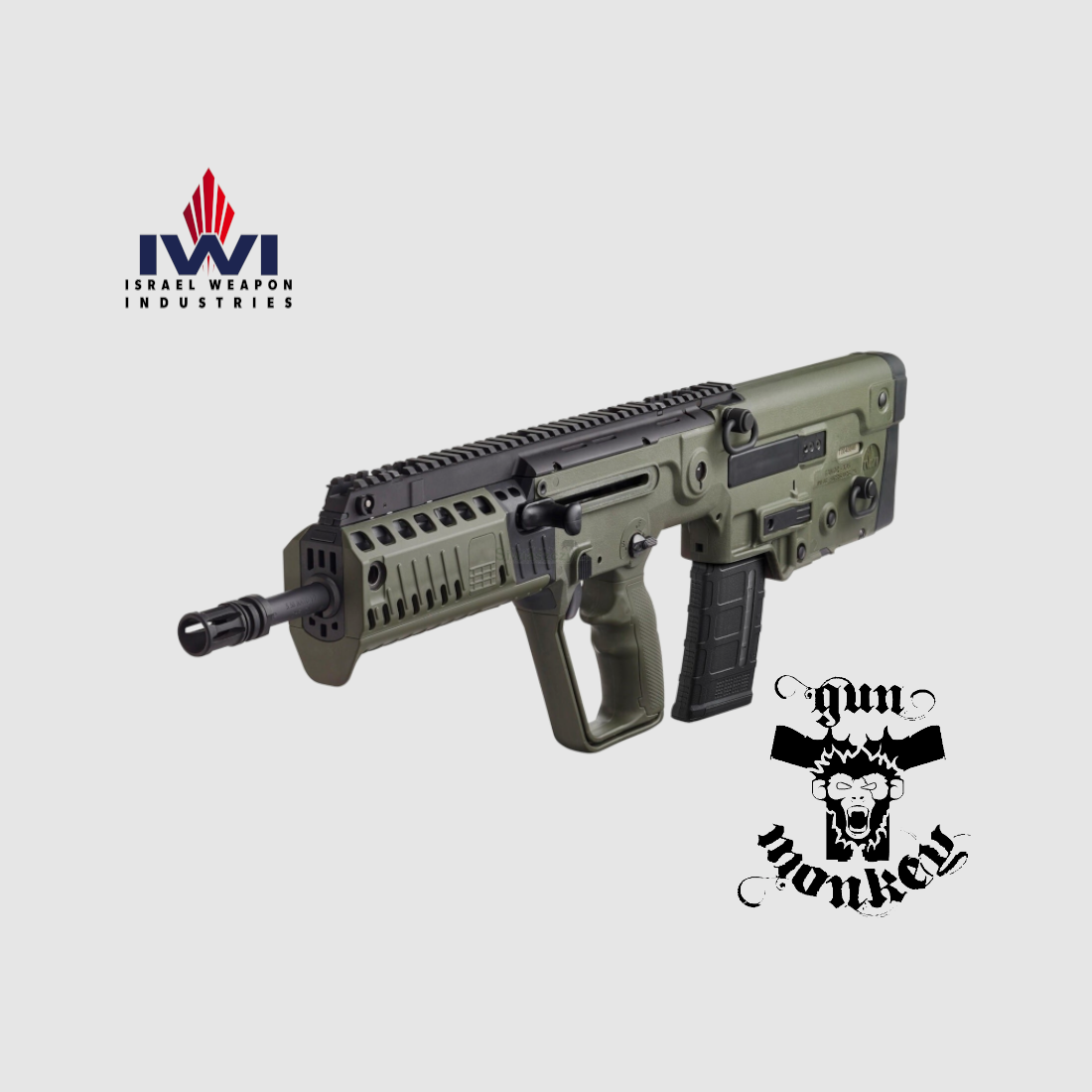 Karabinek samopowtarzalny Bullpup IWI Tavor X95 16,5" Zielony kal. 5.56x45mm/.223Rem
