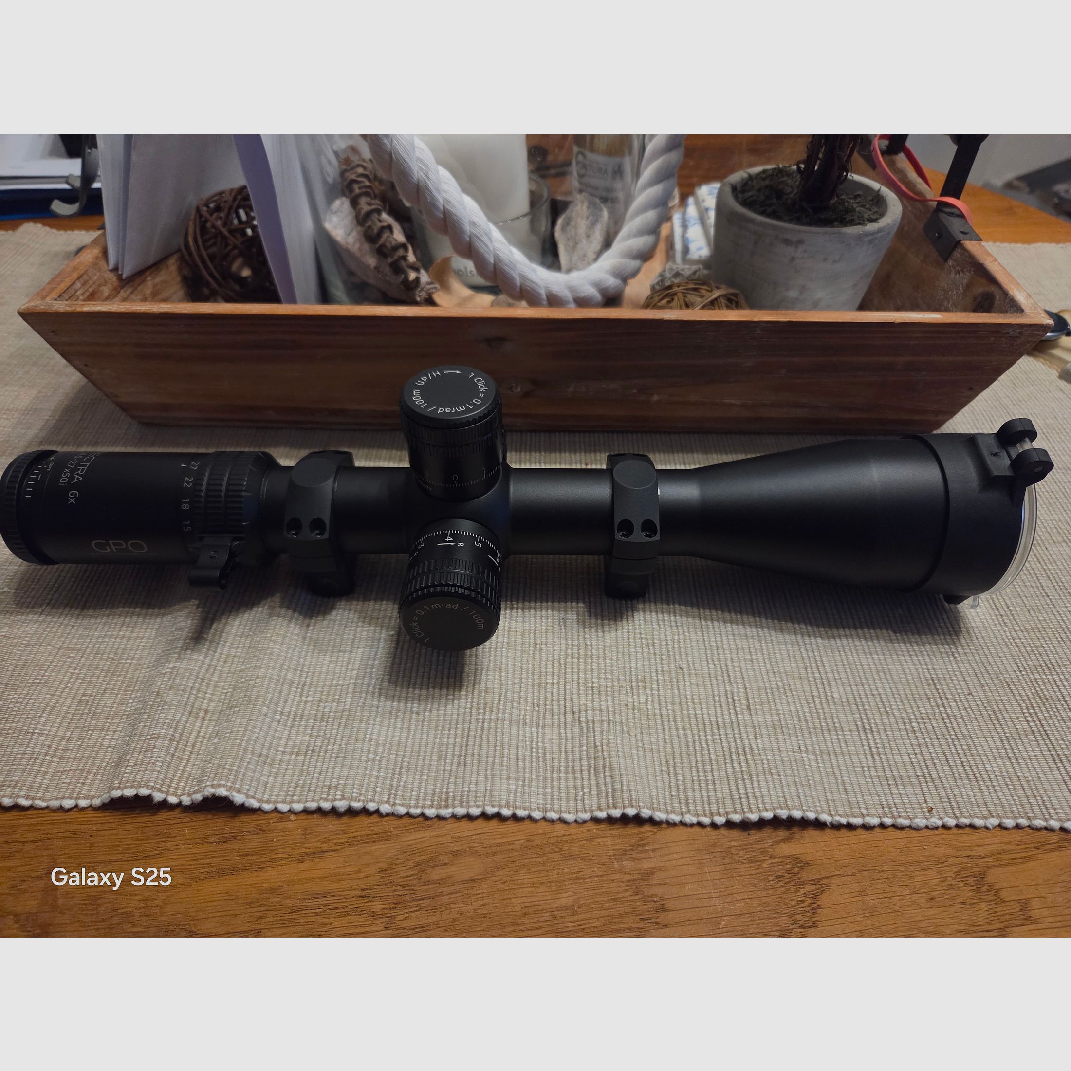 GPO ZF with mounting rings / hunting scope!
