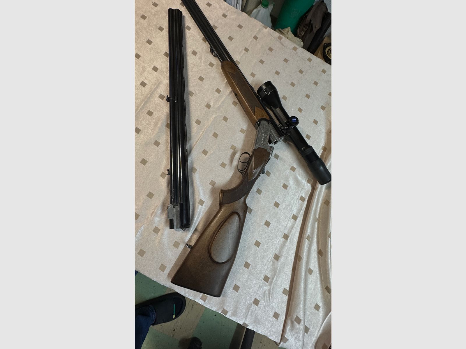 Zoli Sp.77 BBF with interchangeable barrel 12/70. 8x57JRS