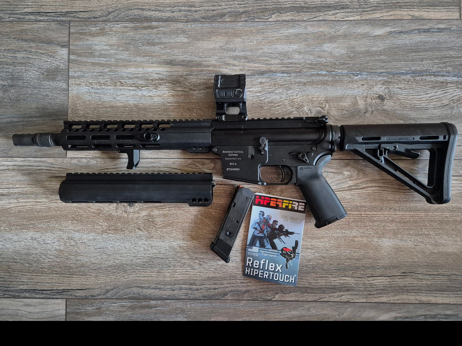 BTS-9 Sport 10'' 9mmLuger Büchse AR System 