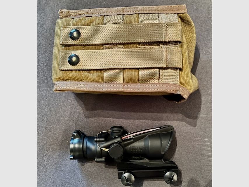 Trijicon ACOG 4x32; DAS Original; Rarität! US Marine Corps, Socom; Aus Nachlass unbenutzt abzugeben. (Kein Elcan, Leupold, Aimpoint, Eotech;)
