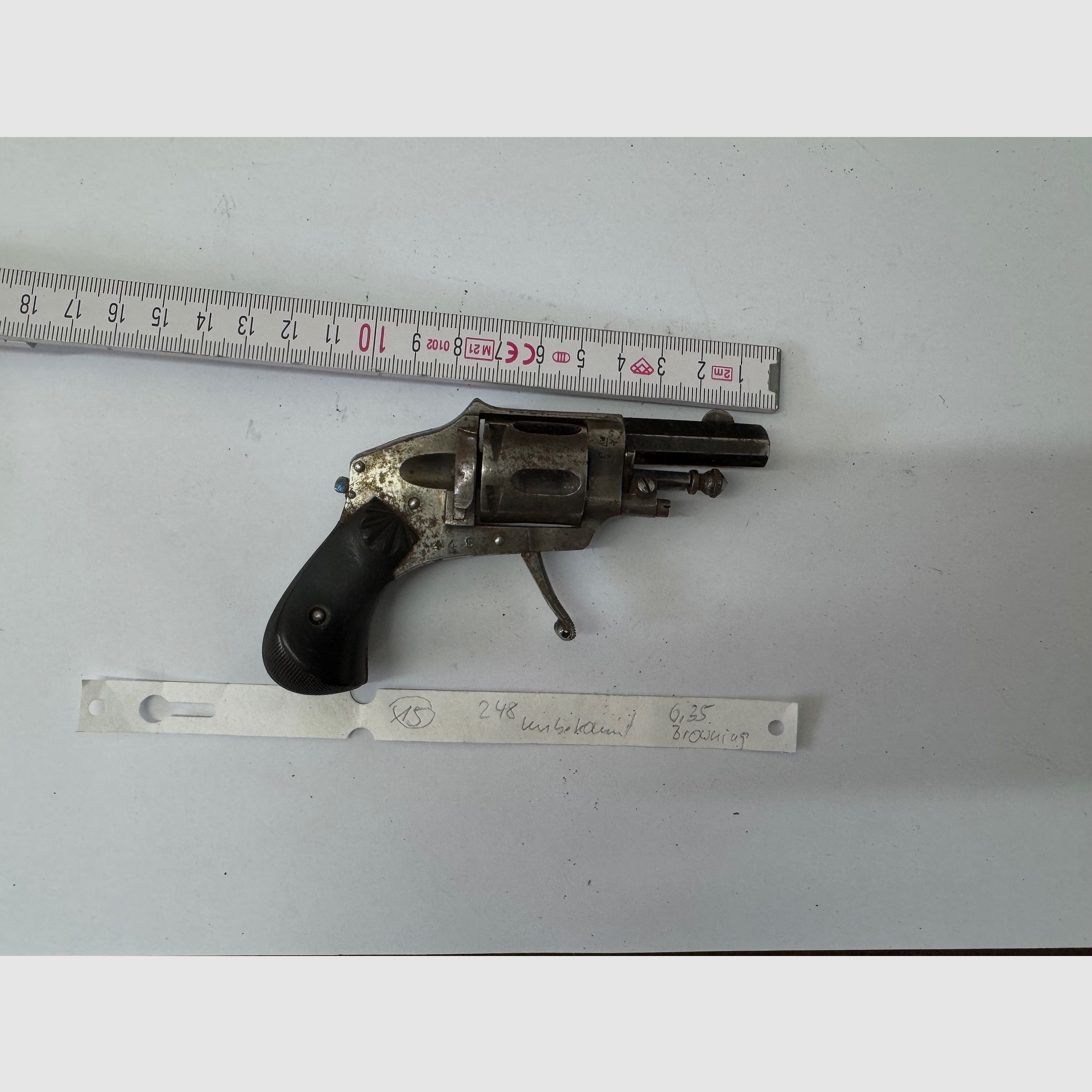 Taschen Revolver Kal. 6.35