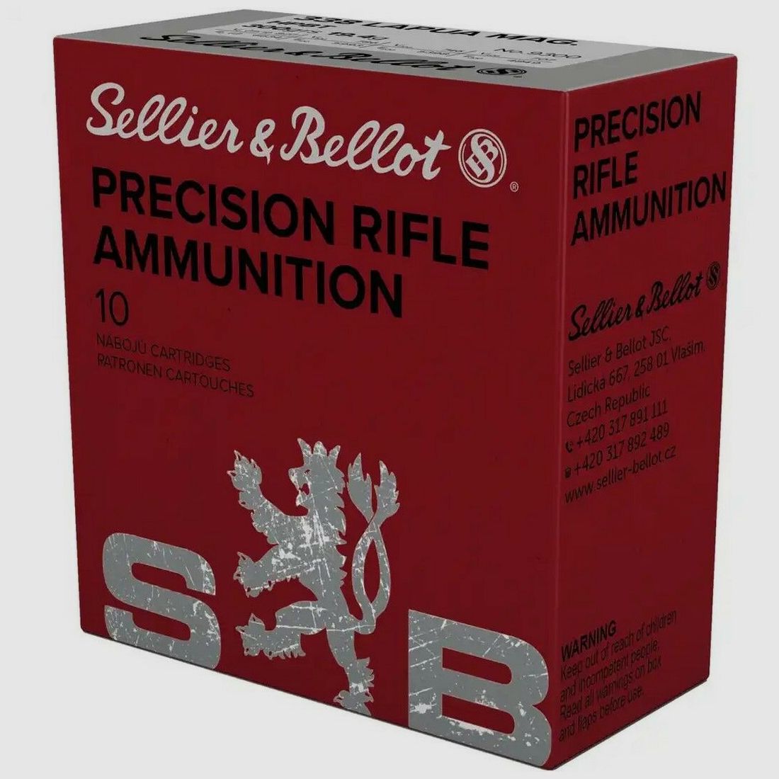 Sellier & Bellot 300grs Sierra Match King 10PZ .338LapuaMag