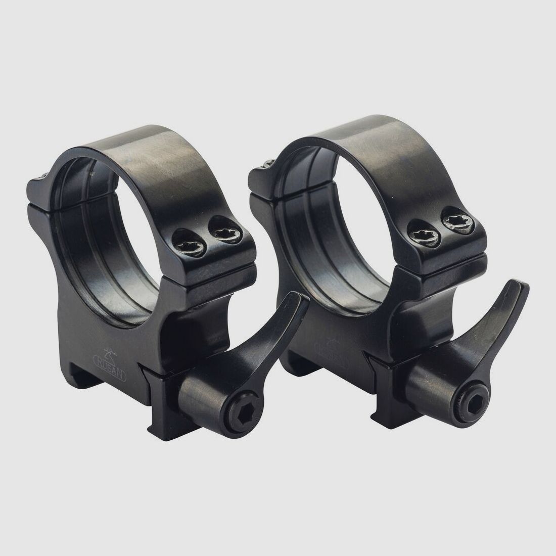 Rusan Aufkippmontage Quick Release für Weaver- / Picatinny-Profil Ø 25,4 mm (1") BH14 1"