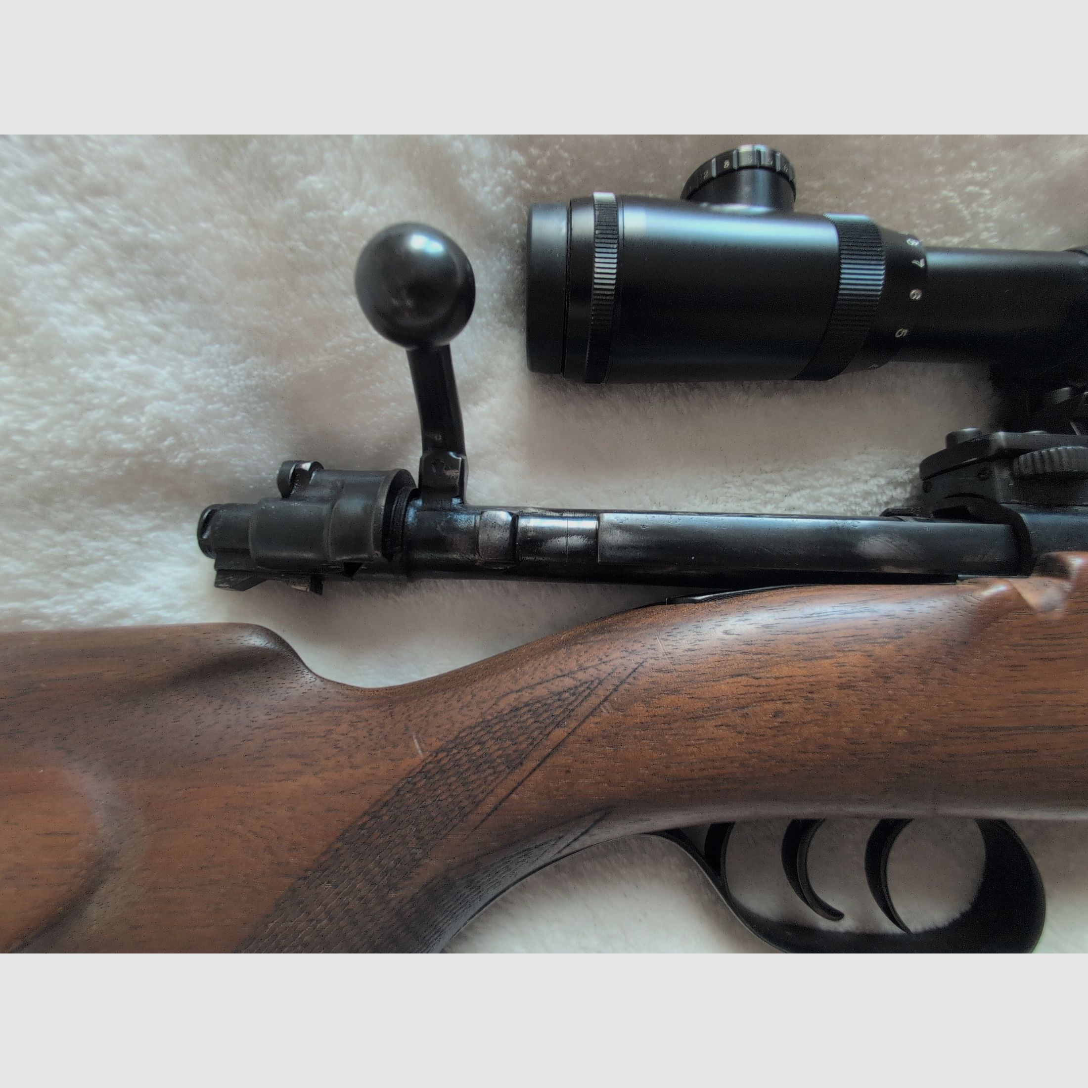 Jagdrepetierer mit K 98 System, Linksschaft, 9,3 x 62