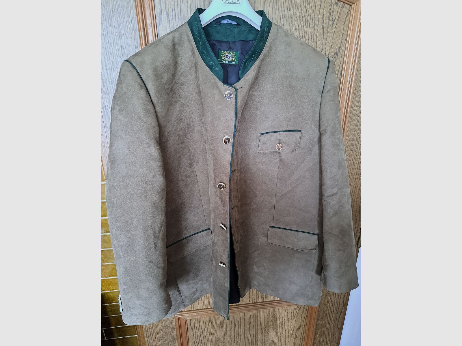 Veste traditionnelle pour hommes OS-Trachten taille 64 NEU!