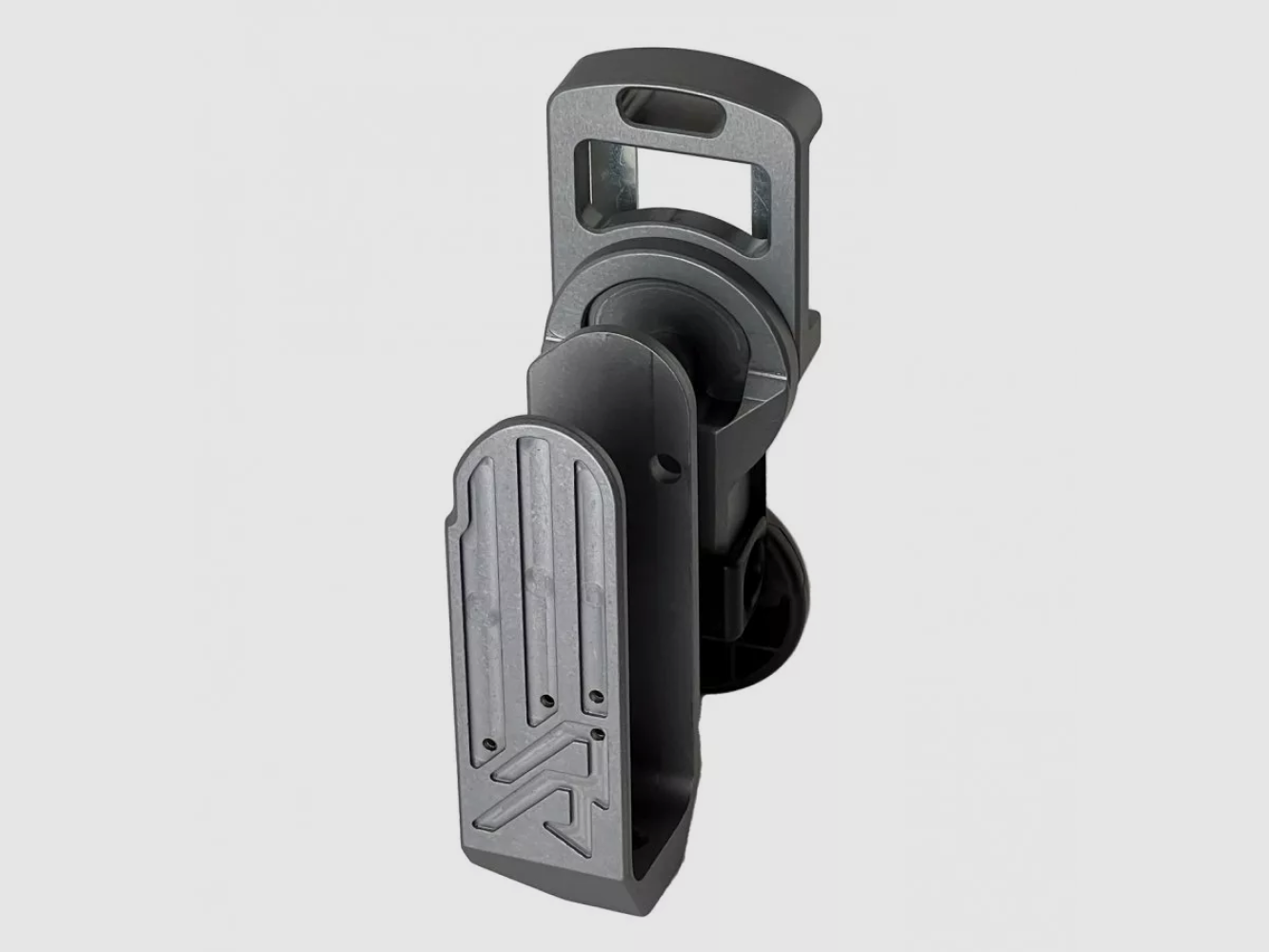 DAA Flex Holster RH Aluminum Assembly (without insert block and inlay) Gray