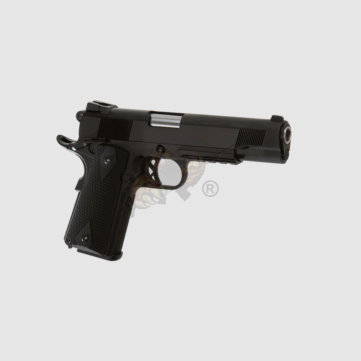 M1911 MEU Tactical Full Metal, GBB Czarny -F-