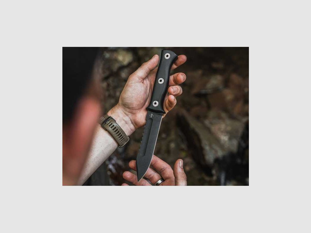 Böker Plus Pilot Knife 2.0 D2 Stahl Messer G10 Kydexscheide by Dave Wenger