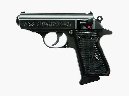 Walther PPK/S, 380 AUTO, 3.3", schwarz, 7 Schuss