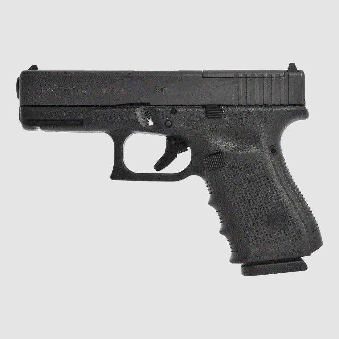 Glock 19X mit Gewindelauf Coyote 9mmLuger