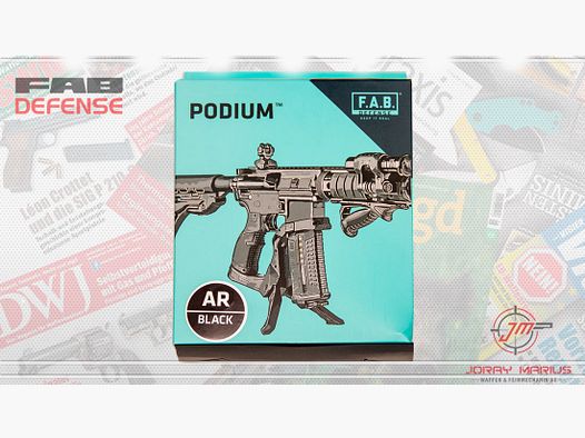FAB Defense Podium AR15 Griffkit mit integriertem Zweibein