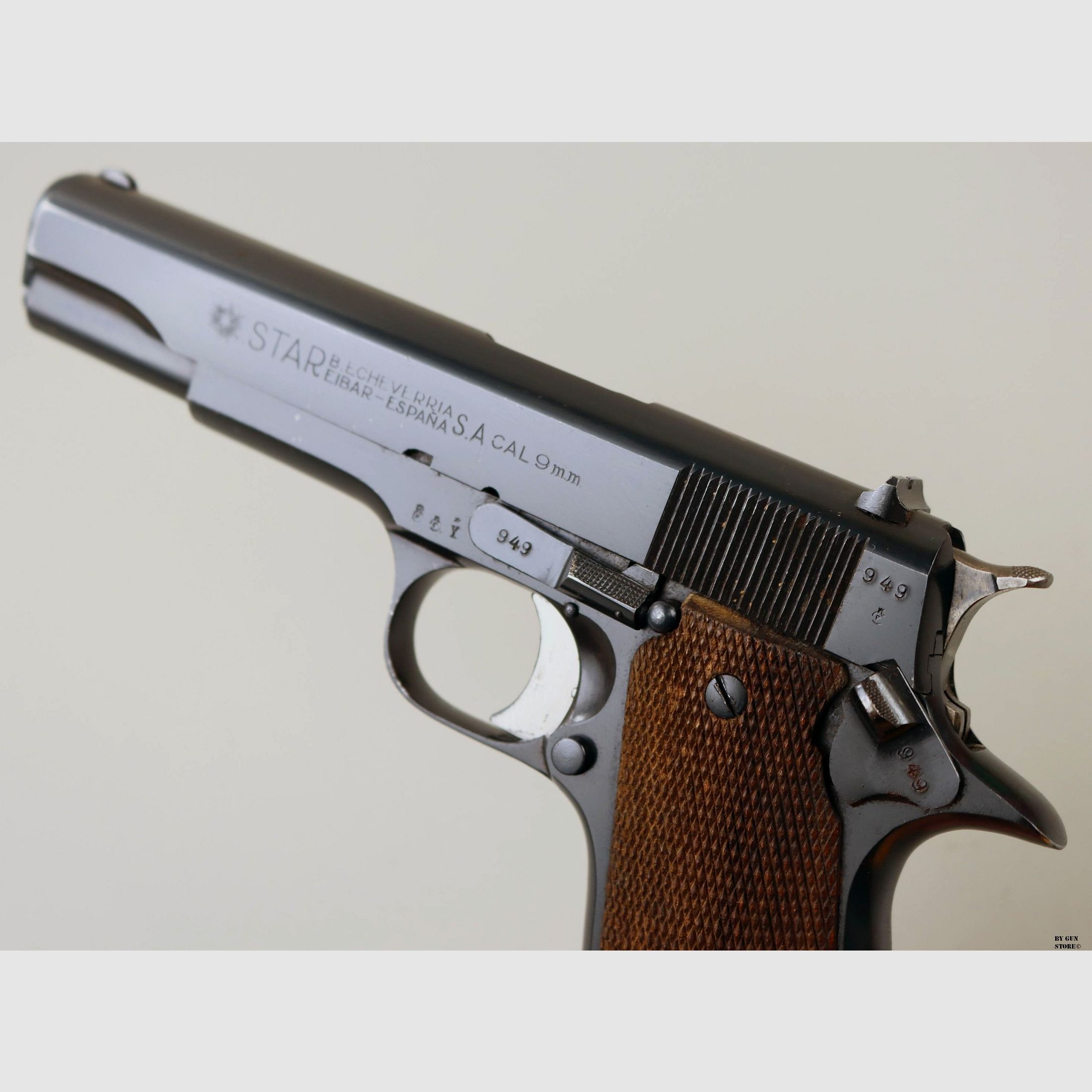 PISTOLE STAR MOD. B Police d'État de Basse-Saxe CAL. 9×19 N° 426949, image 6 sur 11