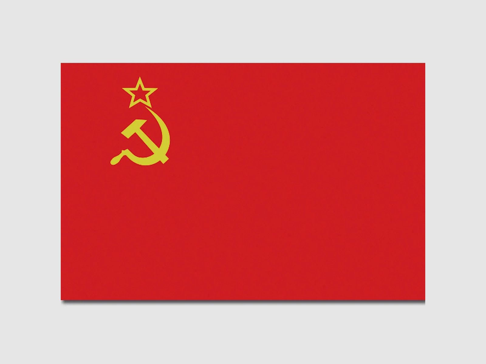 Diverse Flagge UDSSR
