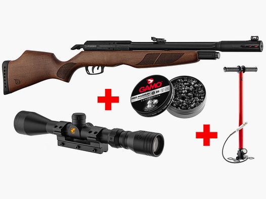 Pack Plus Carabina PCP Gamo Riser Punisher - Cal. 5.5