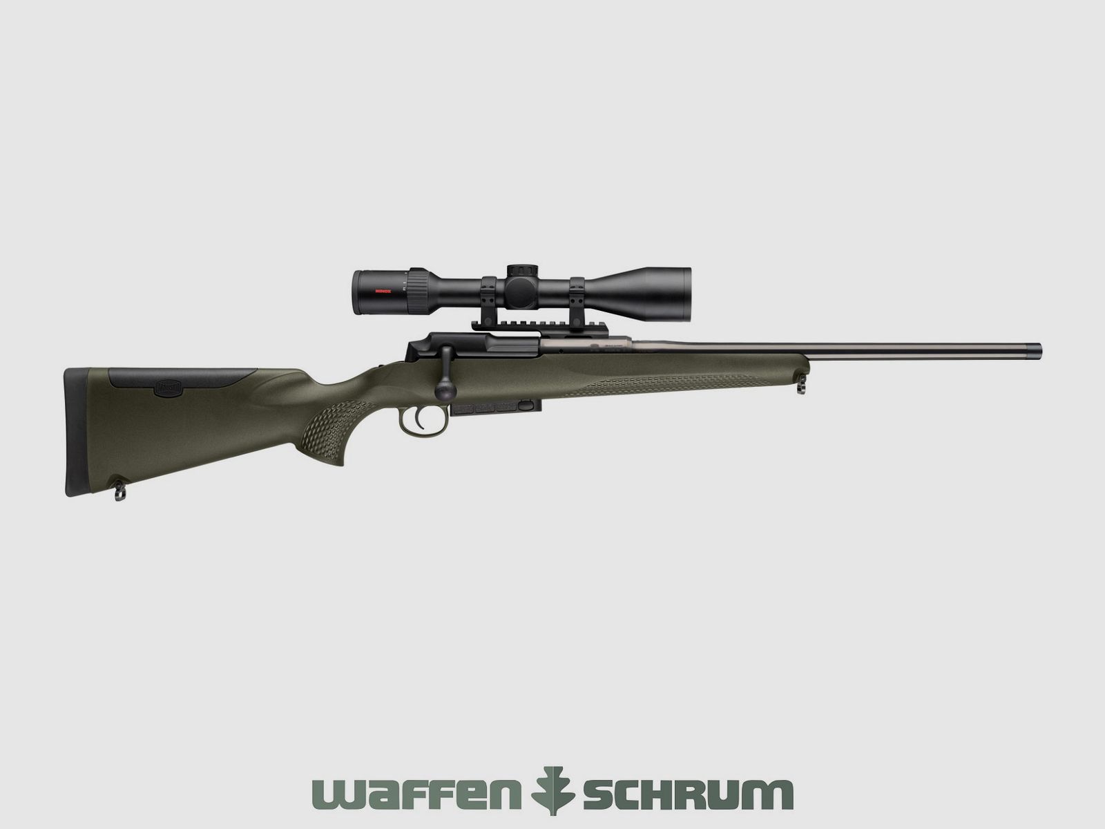 Mauser M25 Extreme Grün Komplettangebot / Mauser 25 Extreme Grün Set inkl. Zielfernrohr mit abnehmbarer Montage, optional Schalldämpfer