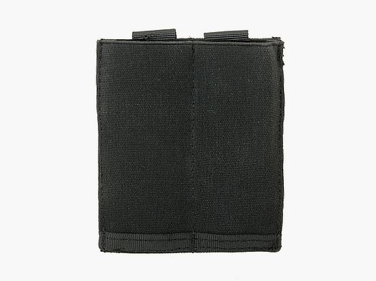 Elastic Double Pistol Magazine Pouch - Black