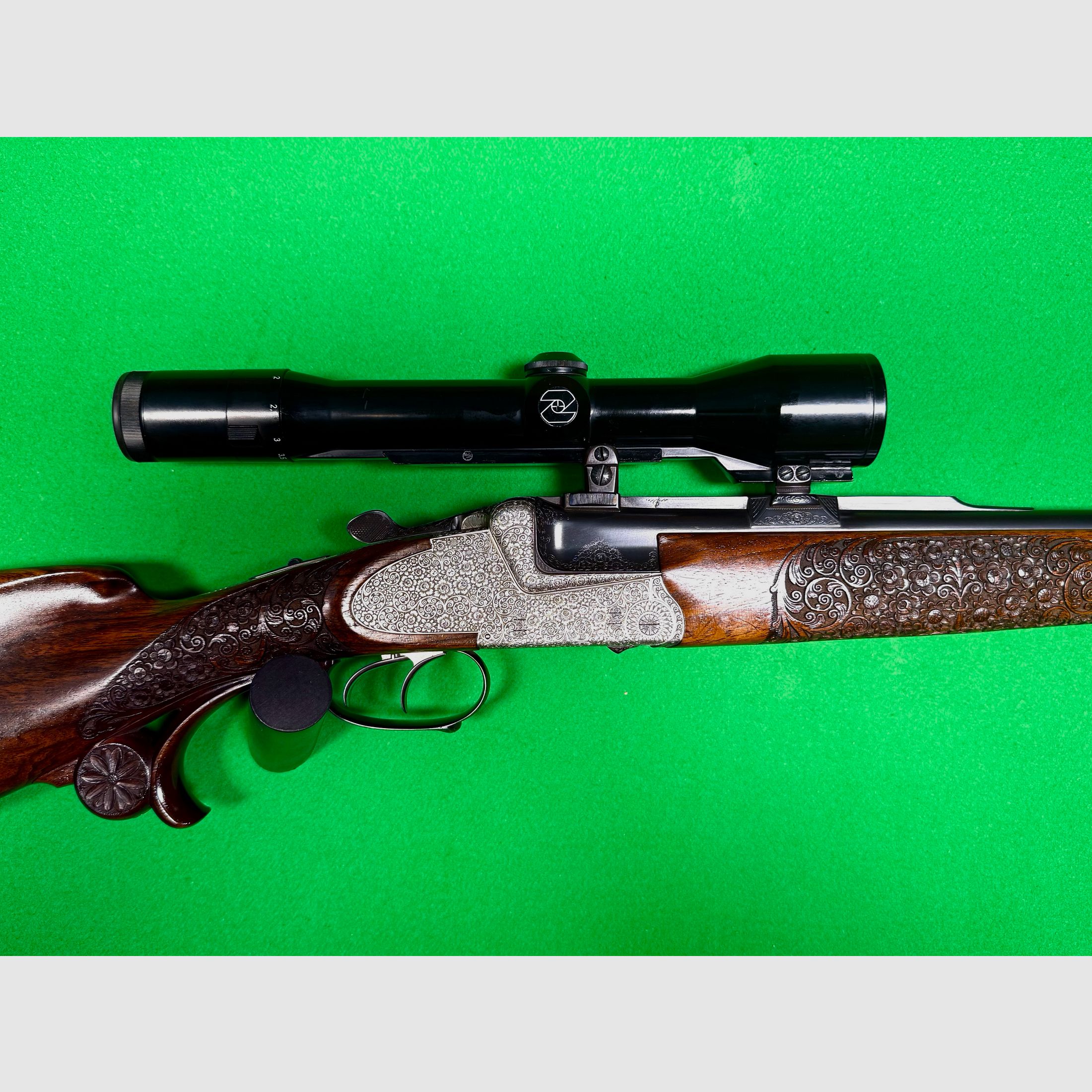 Exklusives Einzelstück Bockbüchsflinte 6,5x57R & 16/70    1 von 1 !