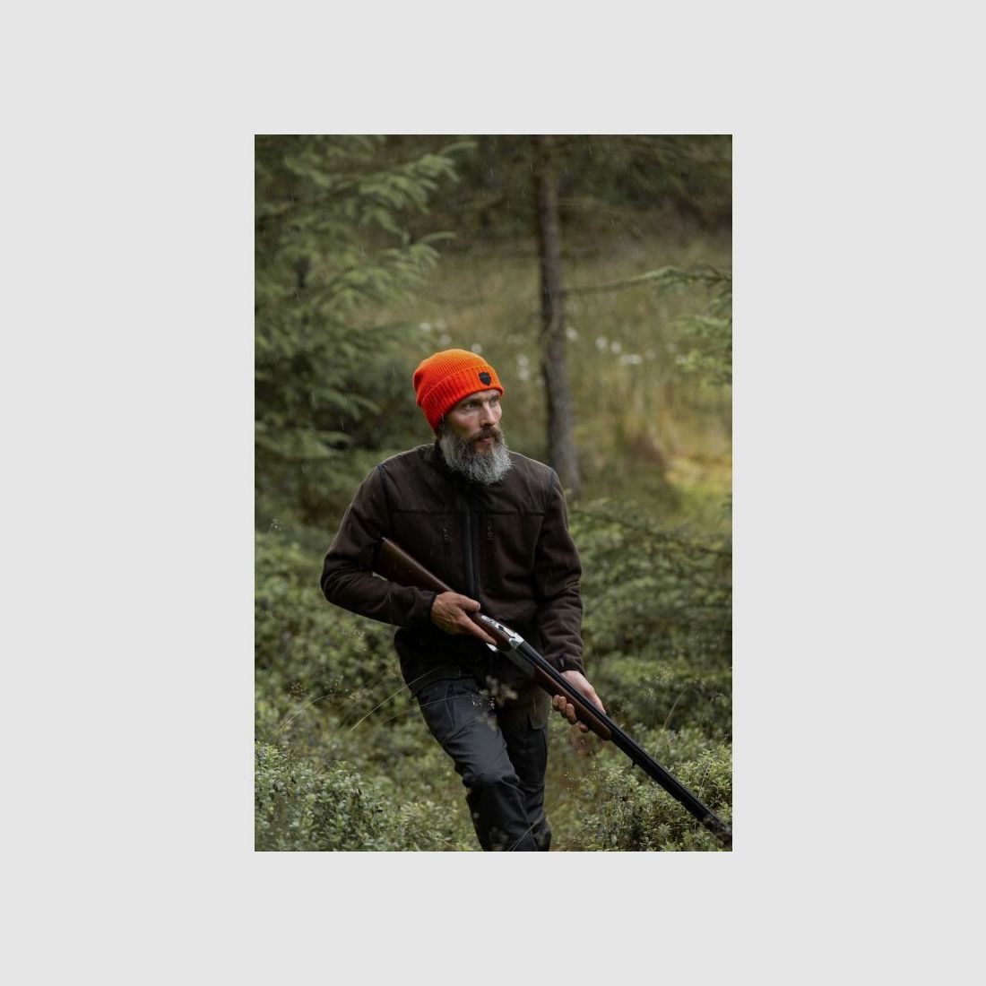 Northern Hunting Herren Jacke Franke Dunkelgrün/Blaze