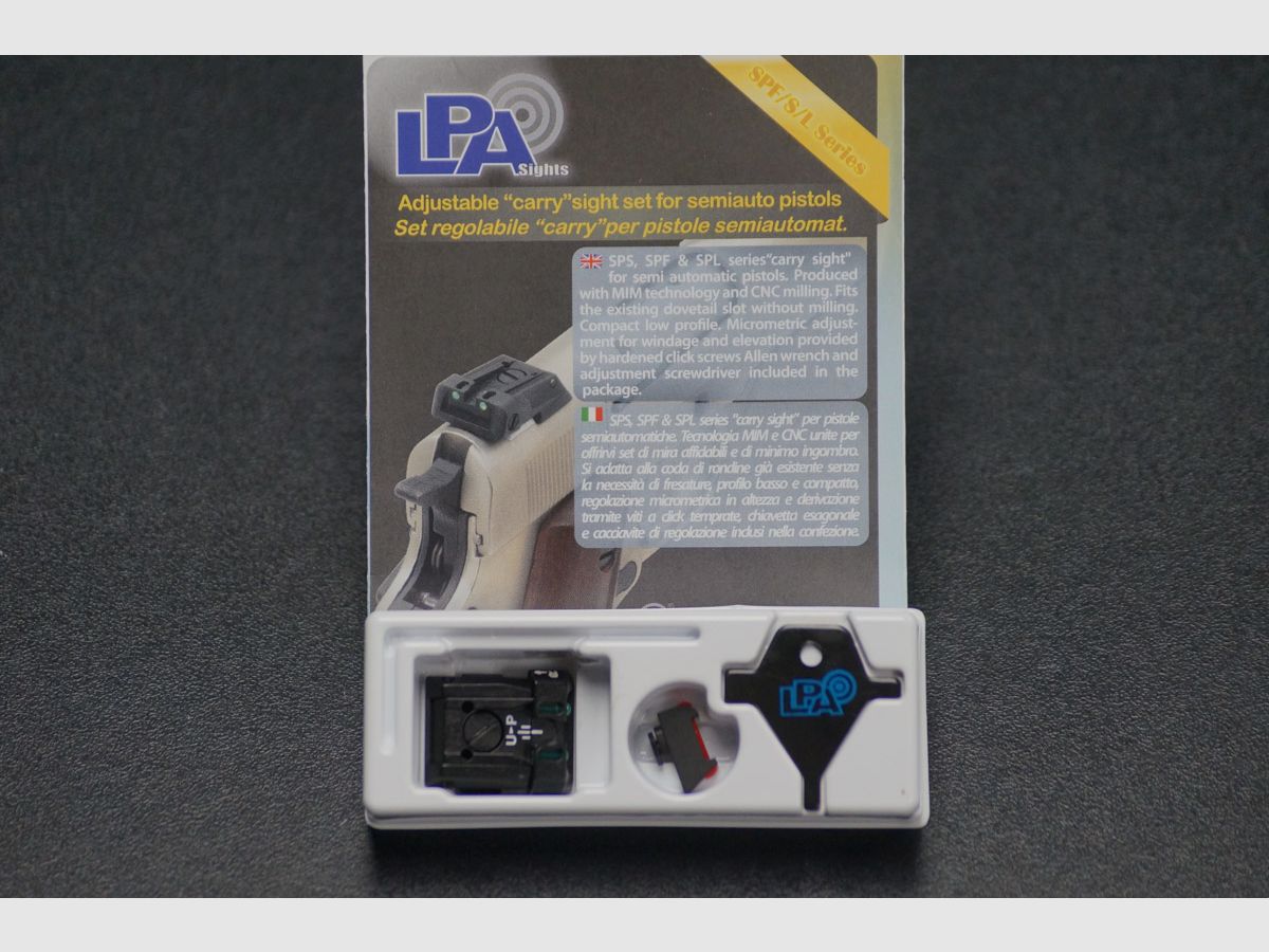 LPA Glock 17-35 Walther PDP Fiber, image 1 sur 2