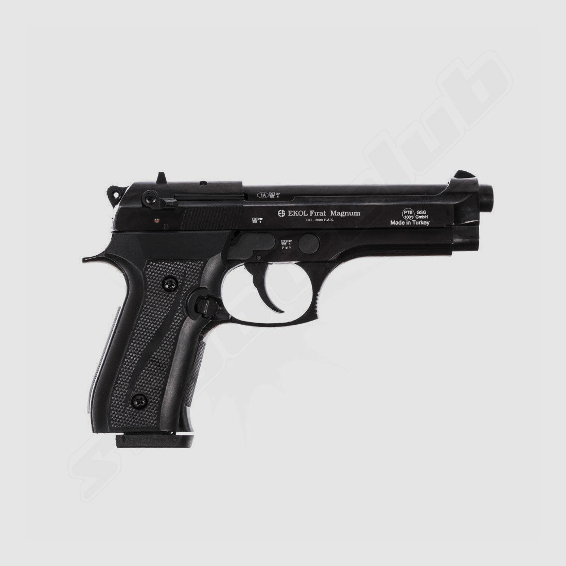 Ekol Firat Magnum Blank Pistol 9mm P.A.K. black