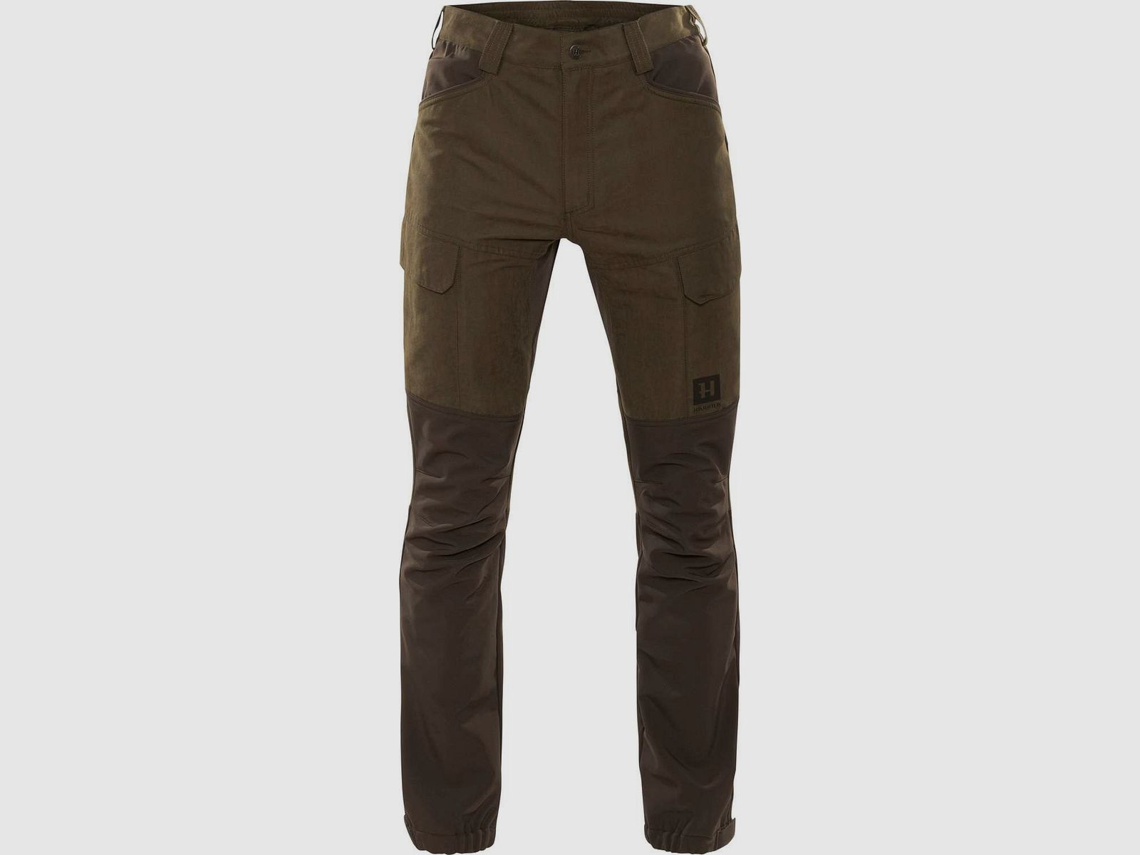 Härkila Skandynawskie Spodnie Willow green/Deep brown