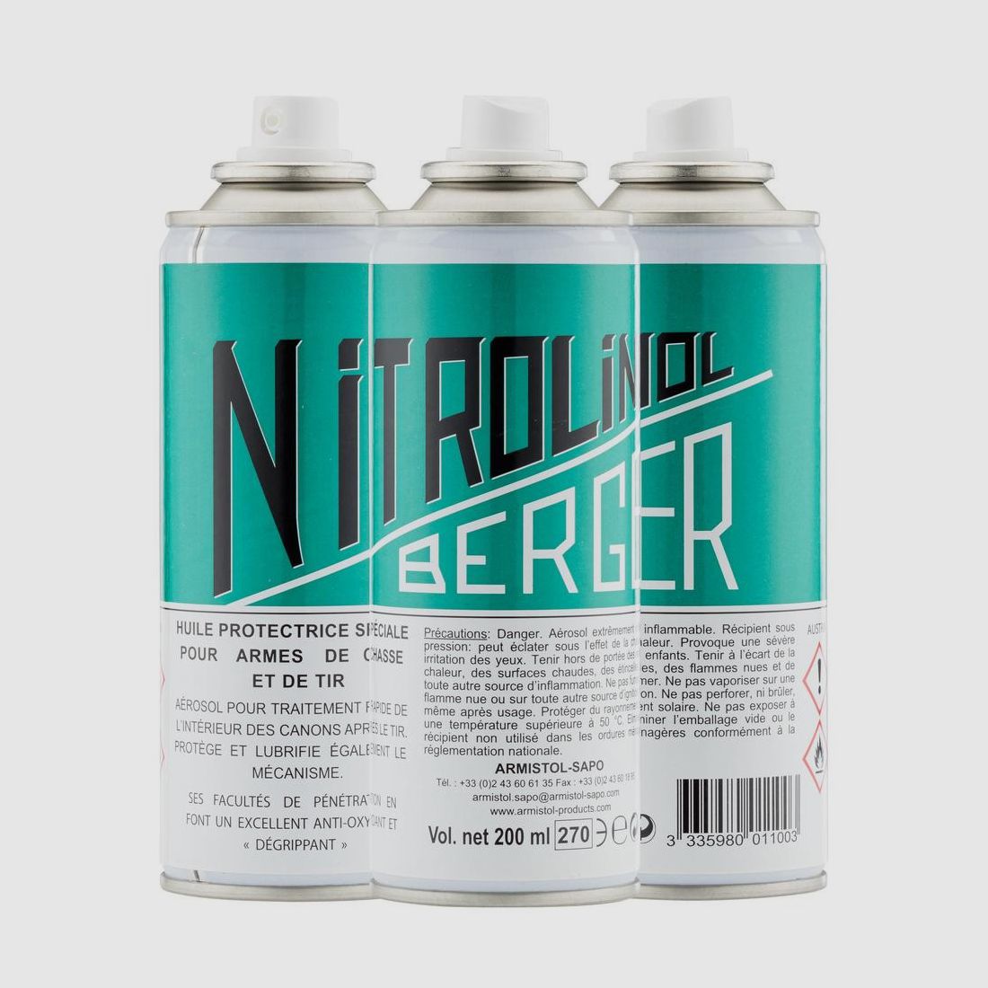 Aerosol Nitroninol Armistol - Korrosionsschutz - Vielseitige Anwendung - Erhält und Schützt Metalloberflächen, Bild 2 von 4
