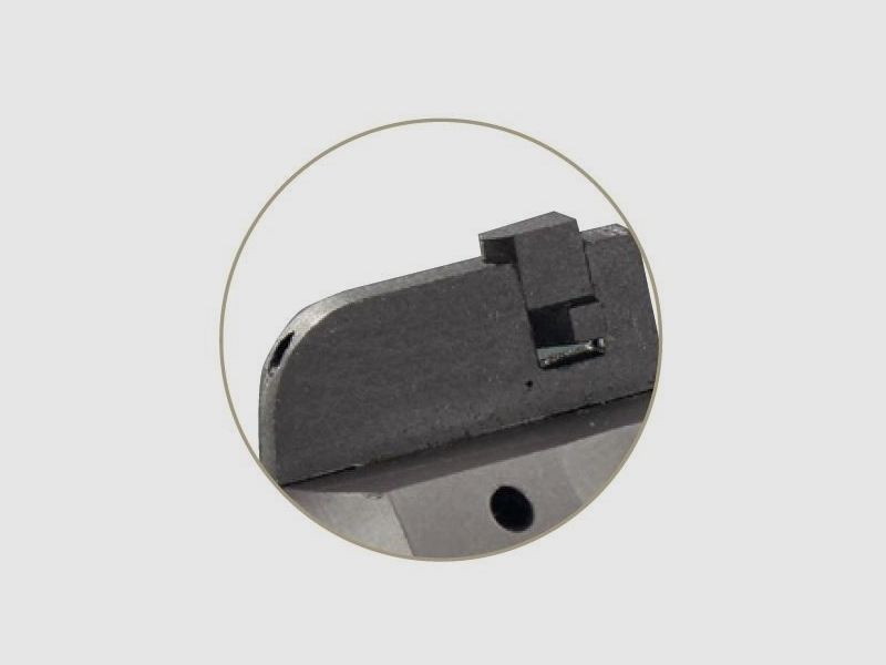 WAIMEX Korn f. S&W Pistolen mit Prisma 2-Stufen-Korn (3,20mm breit)