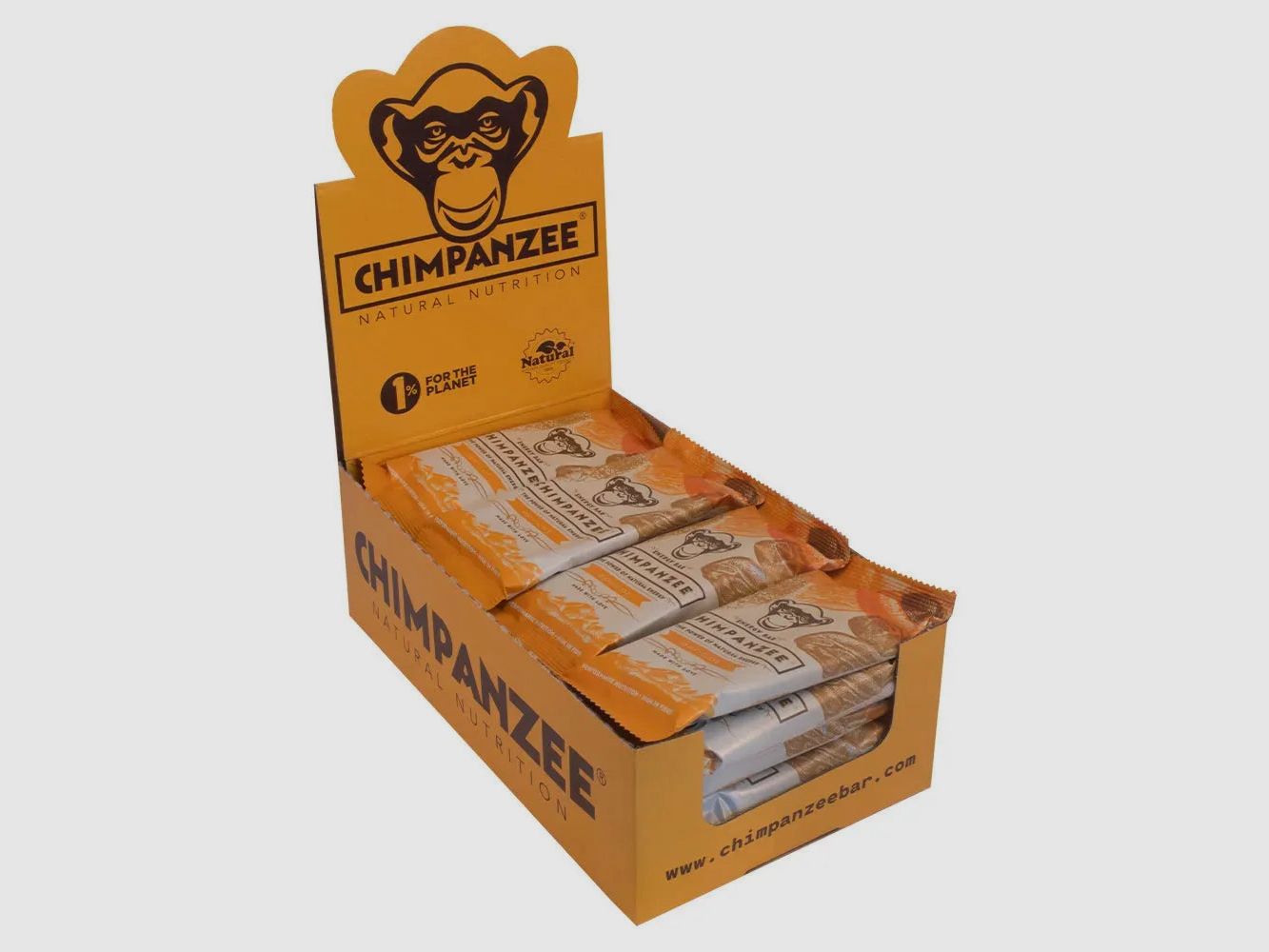 Chimpanzee Riegel Energy Bar Aprikose 15 Stück