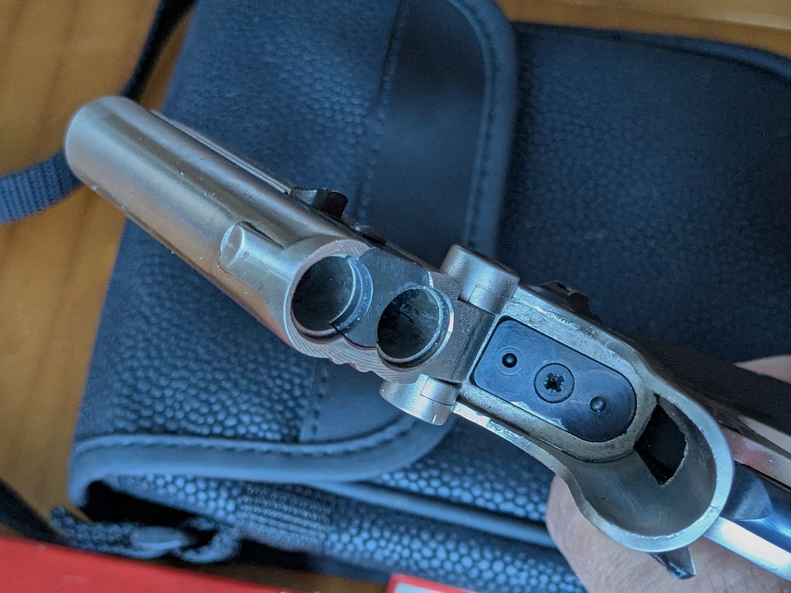 Noris Twinny Derringer Kal.9 mm Knall mit Zubehör, neuwertig