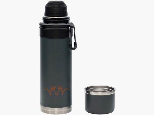Blaser Thermosflasche mit Argali Logo 650 ml anthrazit
