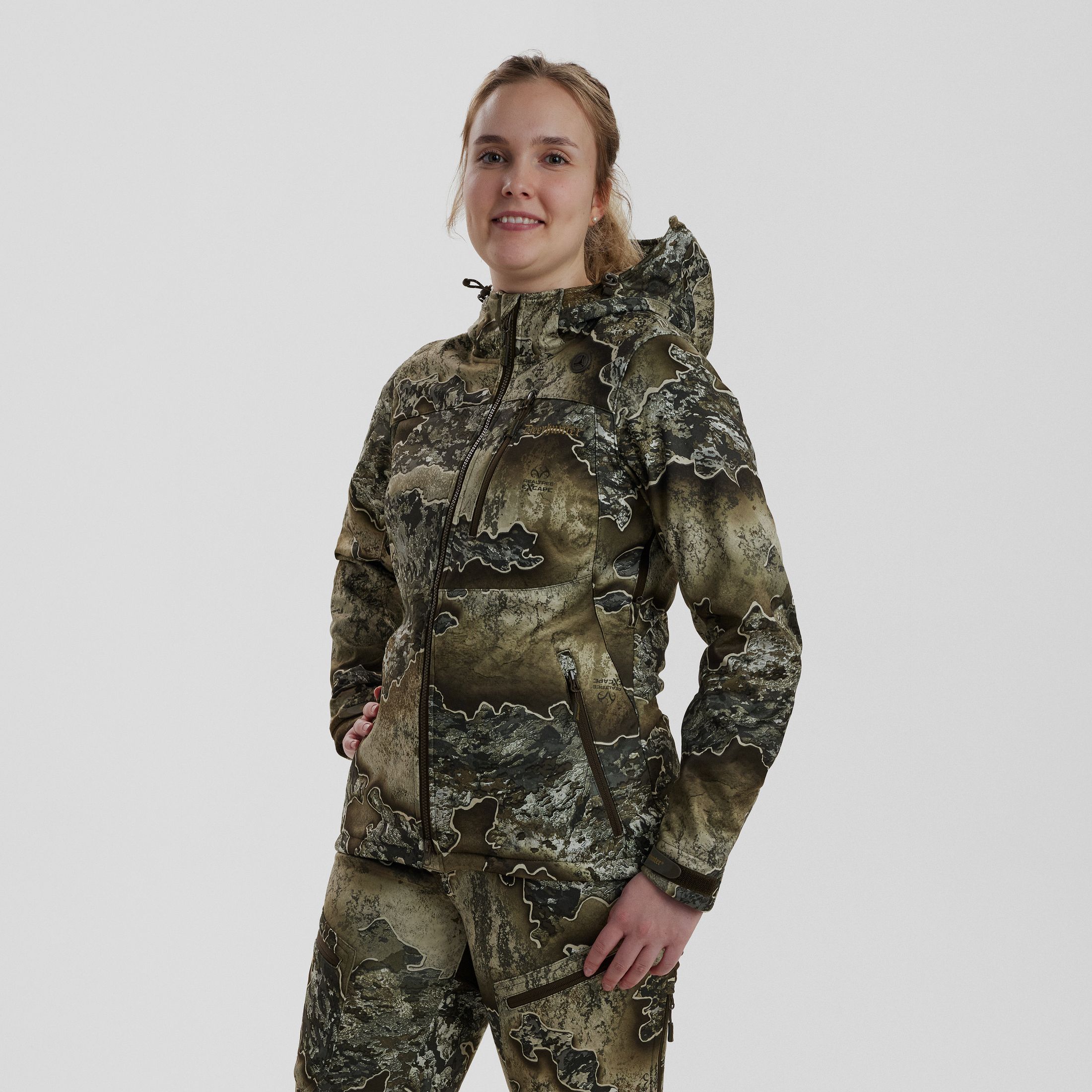 Lady Excape Softshell Jacke - REALTREE EXCAPE™ – Kleidergröße Damen: 44
