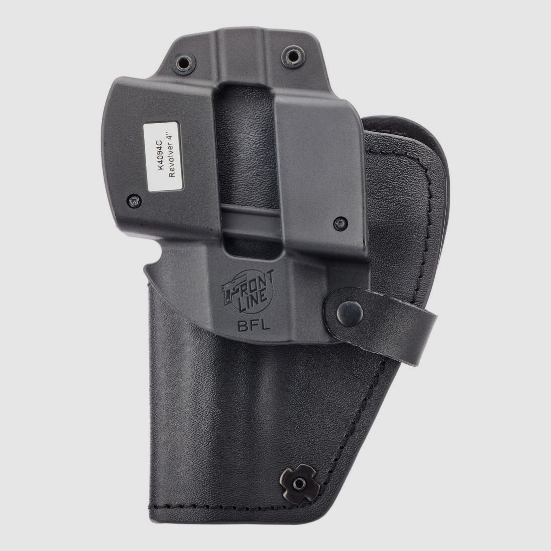 Front Line Holster Open Top Kydex BFL imbottito 4" Rev. 38