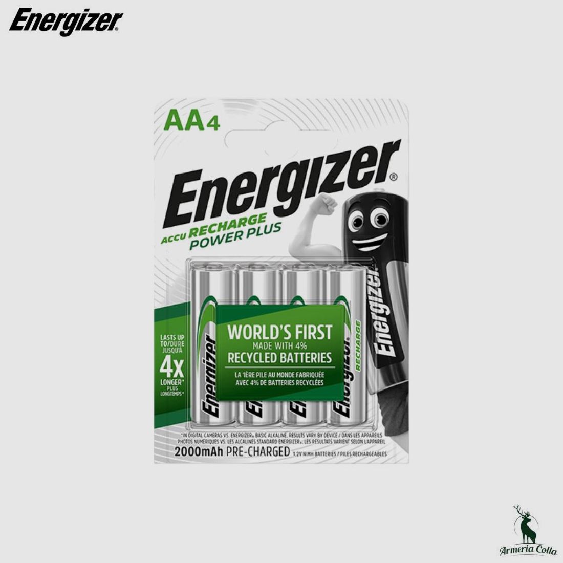Energizer AA Oplaadbare Batterijen 2300mAh