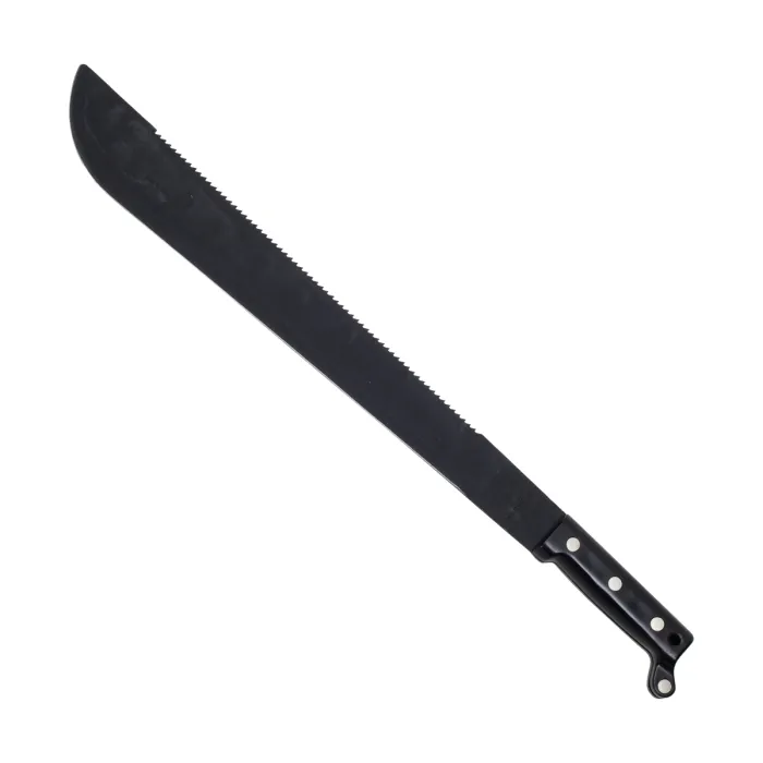 Militair machete met zaag en mes slijper