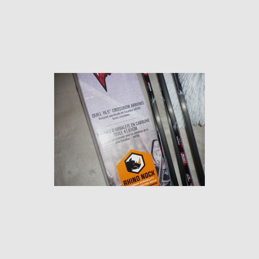 Excalibur pijlen 16,5 inch Rhino nock kruisboog 6 stuks nieuw