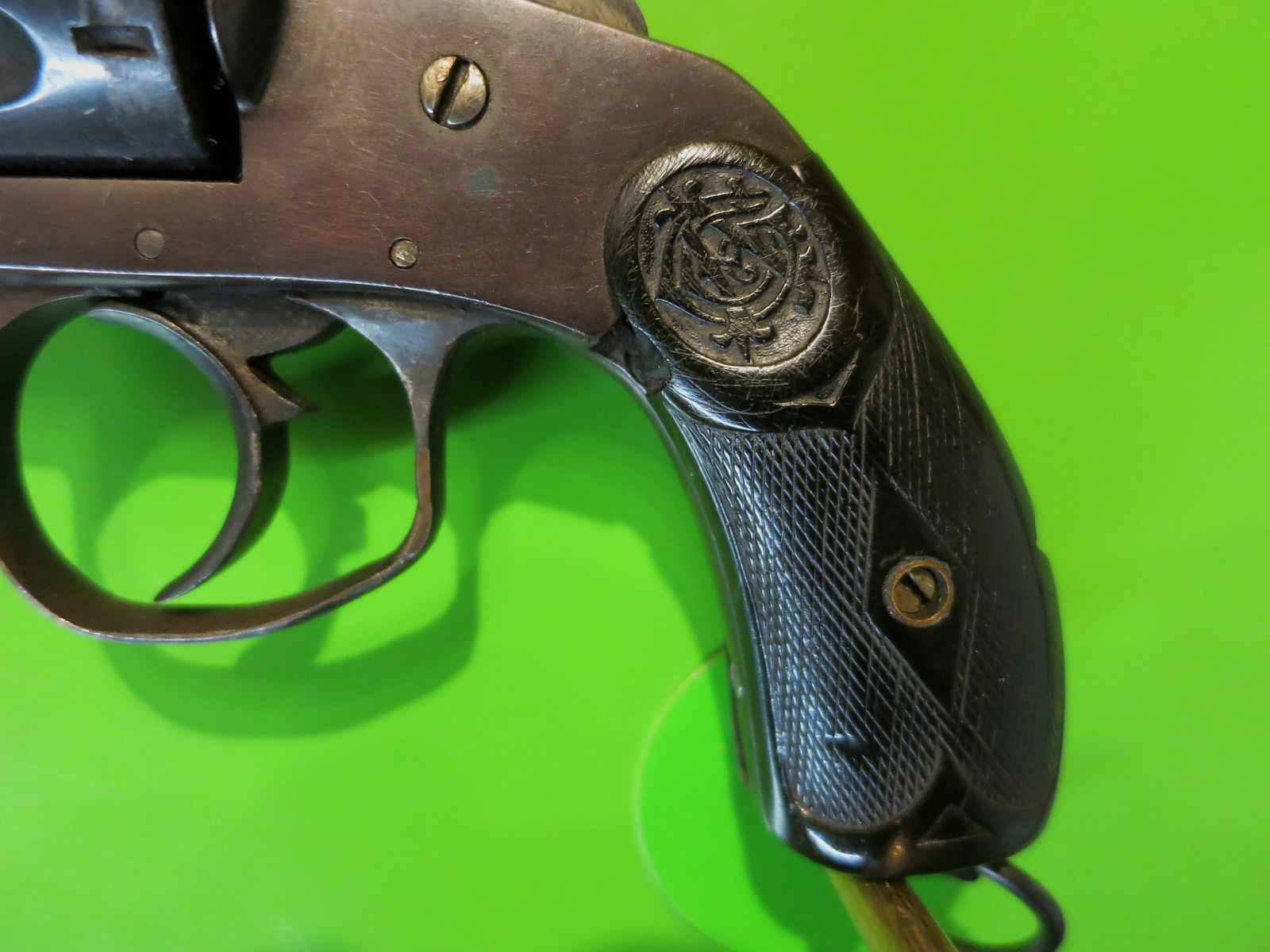 Garate Anitua & Co. (Marca) Kipplauf-Revolver, Kopie Smith & Wesson Frontier, super selten     #96-, Bild 4 von 13