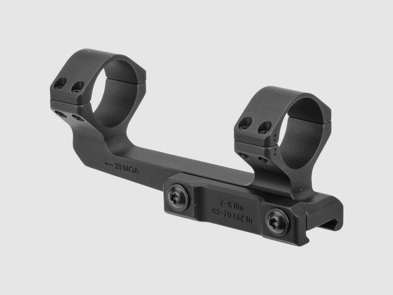 ERATAC Ultraleichte Blockmontage lang Ø 30 mm 20 MOA Vorneigung