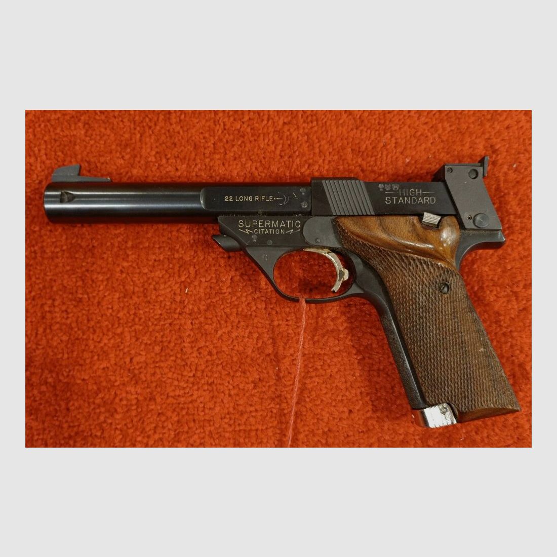 High Standard Citation Supermatic Military .22lr