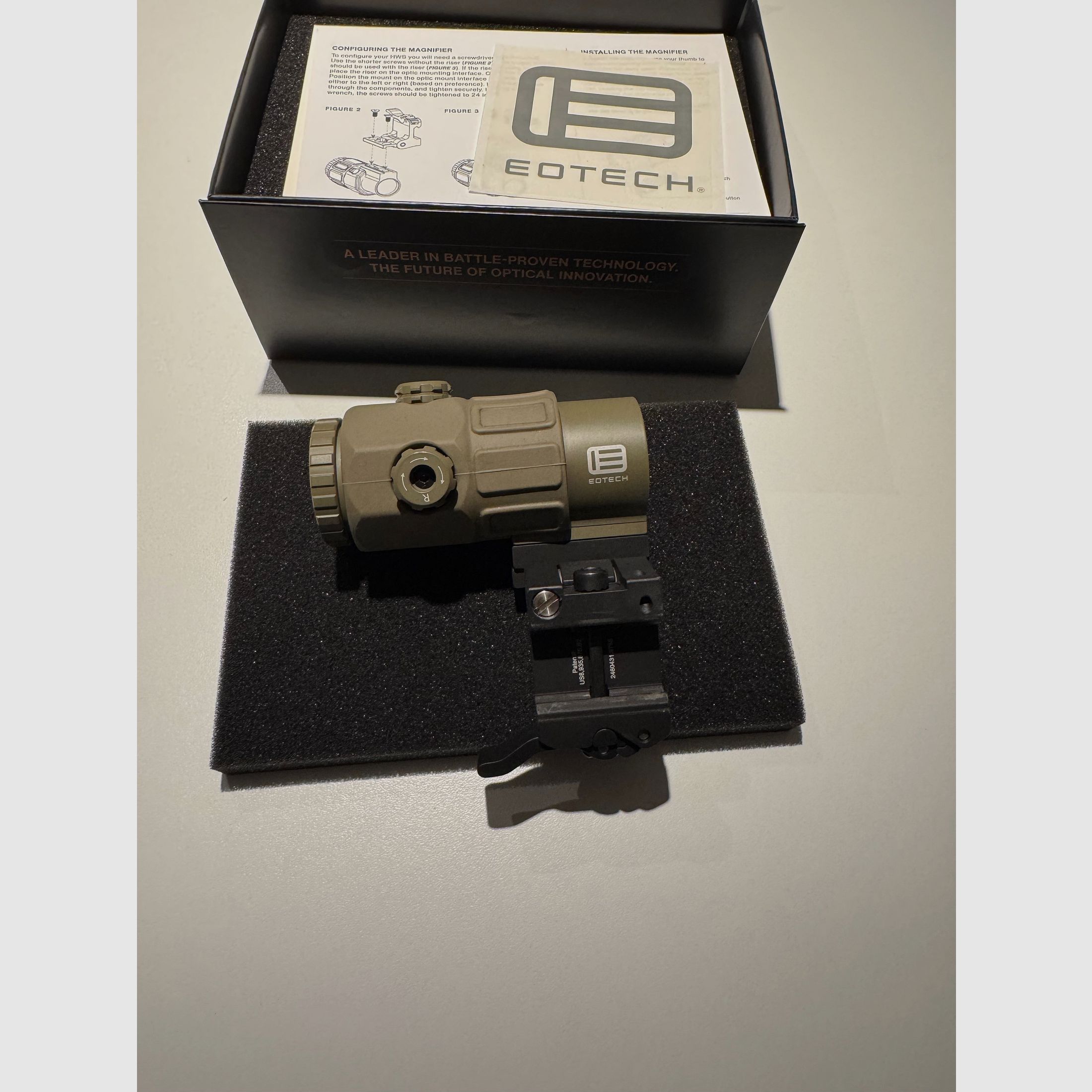 EOTECH G45 STS Magnifier TAN - Neuwertig