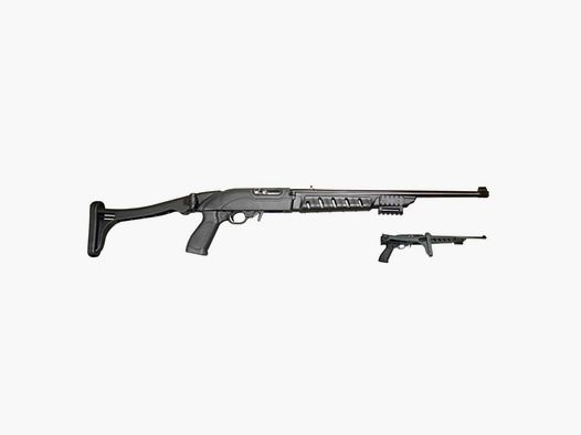 RUGER 10/22 Tactical Folding Stock - Black Polymer