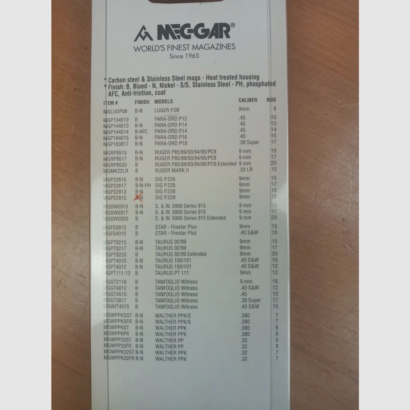 Sig Sauer / Mec Gar Sig-Sauer P228