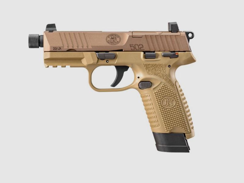 FN 502 Tactical Optic-Ready FDE Dostępny w magazynie